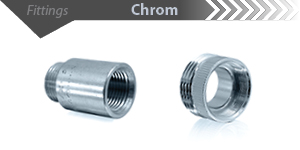 Chrom Hahnverlängerung & Perlator Übergangsstück