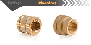 Messing Muffe & Reduziermuffe