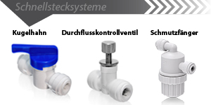 Kugelhahn/Durchflusskontrollventil/Schmutzfänger