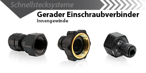 Gerader Einschraub  Verbinder Innengewinde
