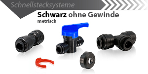 Schwarz (metrisch) ohne Gewinde