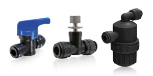 Kugelhahn/Schmutzfänger/Durchflusskontrollventil