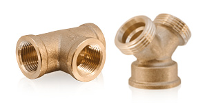 Messing T-Stück & Y-Stück