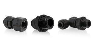 Schwarz (metrisch) mit Gewinde