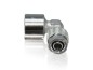 Preview: Winkel Verschraubung 90° 10/8 mm Rohr x 3/8" IG