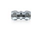 Preview: Doppelverschraubung gerade  3/8" AG x 3/8" AG für 8 mm Cu Rohr