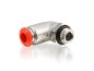 Preview: Winkel Verschraubung 90° 6 mm Rohr x 1/8" AG