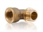 Preview: Winkel 90° 3/4" IG x 3/4" AG