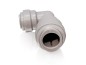 Preview: Winkel ReduzierVerbinder 90° 1/4" Rohr x 1/2" Rohr Schnellsteck System