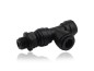 Preview: T Einschraub Verbinder Seite 10 mm x 1/4" AG BSPP Schnellsteck ystem