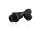 Preview: T Einschraub Verbinder Seite 10 mm x 1/2" AG BSPP Schnellsteck ystem