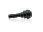Preview: Gerader Reduzier Verbinder 6 mm Stutzen x 4 mm Rohr Schnellsteck System