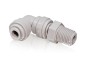 Preview: Winkel Einschraub Verbinder 90° 1/4" x 1/4" AG BSPT Schnellsteck System