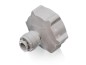 Preview: Einschraub Verbinder 1/4" x 3/4" IG BSPP Kunststoff Schnellstecksystem