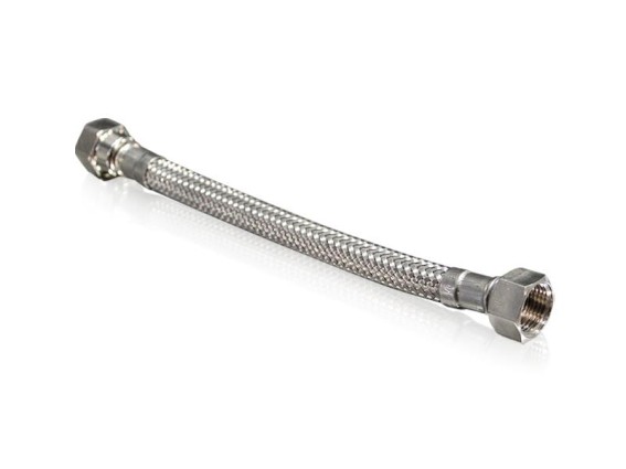Verbindungsschlauch 20 cm 3/8" gerade x 3/8" gerade