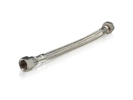 Verbindungsschlauch 20 cm 3/8" gerade x 3/8" gerade