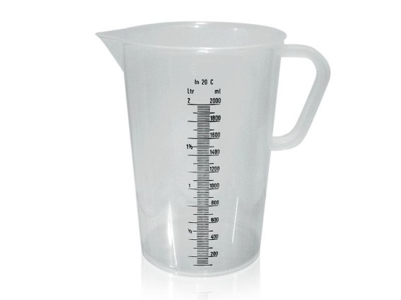 Messbecher 2000 ml mit Skala