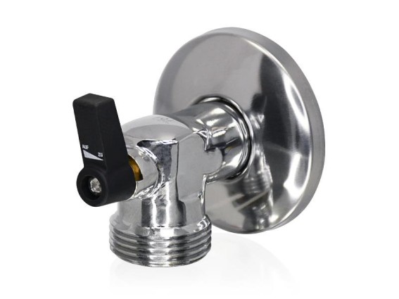 Preview: Eckventil 1/2" Außengewinde x 3/4" Außengewinde