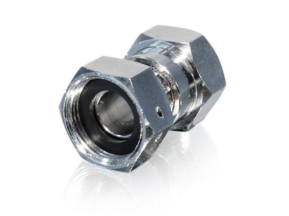 Zapfhahn Verschraubung, Wasseruhrverschraubung, für Wasserzähler 3/4"
