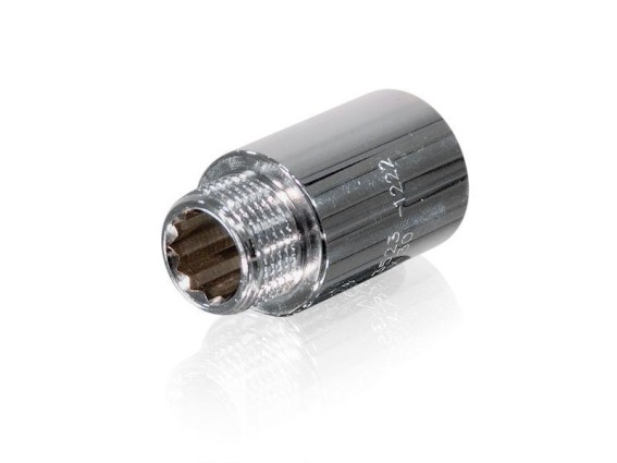 Chrom Hahnverlängerung 3/8" AG / IG  x 30 mm