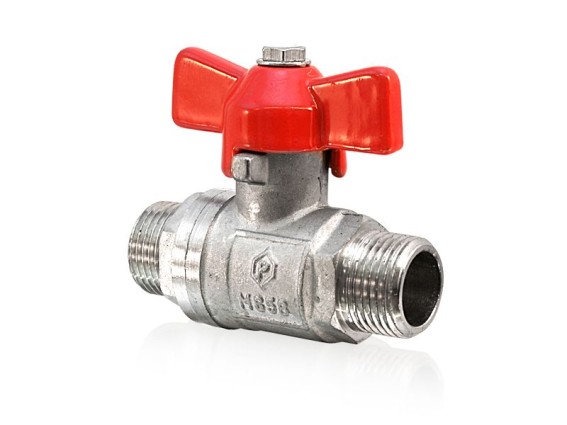 Kugelhahn 3/8" Außengewinde beidseitig