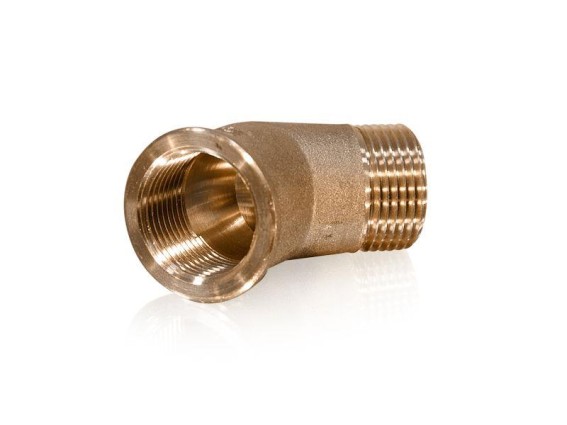 Winkel 45° 3/4" Außengewinde x 3/4" Innengewinde