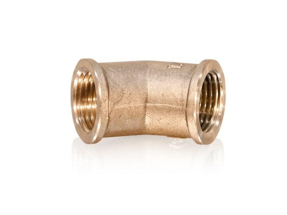 Winkel 45° 1/2" beidseitig Innengewinde