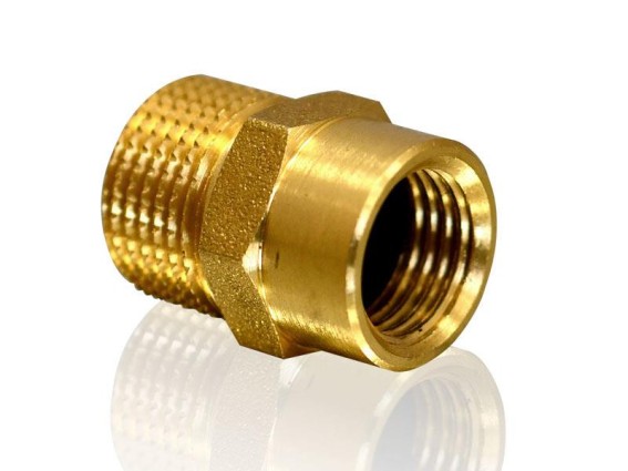 Reduziernippel 3/8" Außengewinde x 1/4" Innengewinde