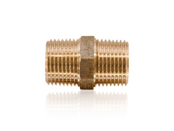 Doppelnippel 3/8" x 3/8" beidseitig Außengewinde