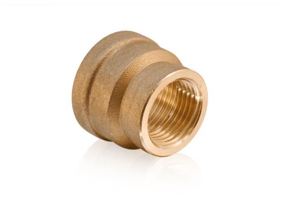 Reduziermuffe 1/2" x 3/8" beidseitig Innengewinde