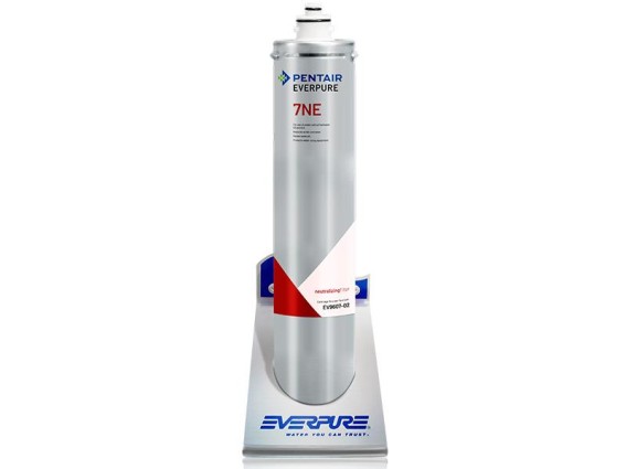 Everpure 7NE Wasserfilter erhöht pH Wert Leitfähigkeit und Härtegrad