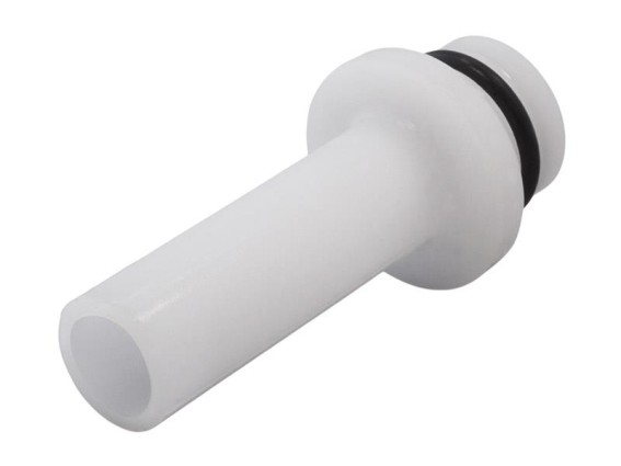 Einsteck-Stutzen für Sirup-Zufuhr, mit Ø 10 mm Außendurchmesser (Schnellsteck-System)