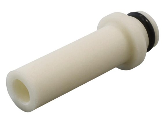 Einsteck-Stutzen für Druckluft-Auslass, mit Ø 10 mm Außendurchmesser (Schnellsteck-System)