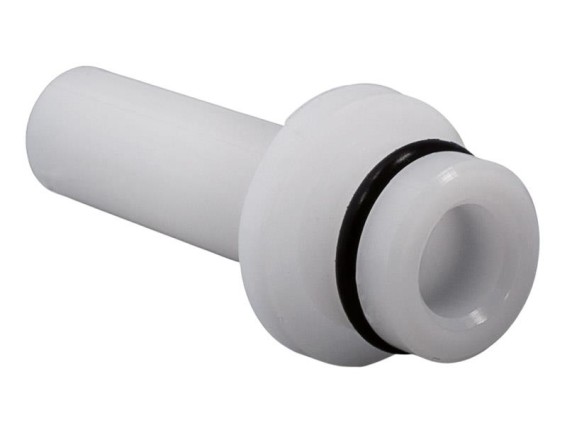 Einsteck-Stutzen für Sirup-Zufuhr, mit Ø 10 mm Außendurchmesser (Schnellsteck-System)