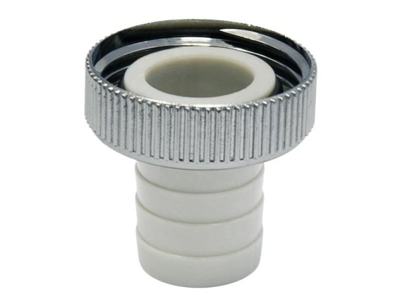 Wasserhahn 3/4" AG x 1" AG mit Belüfter, Rückflussverhinderer