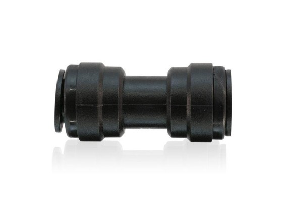 Gerader Verbinder für 10 mm Rohr Schnellsteck System