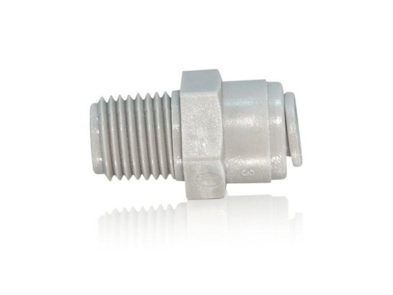 Einschraub Verbinder 1/4" x 1/4" AG BSPT