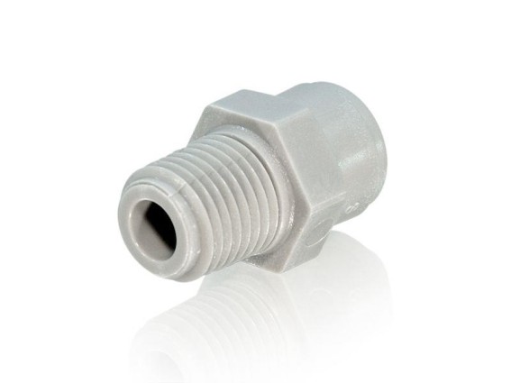 Einschraub Verbinder 1/4" x 3/8" AG NPTF
