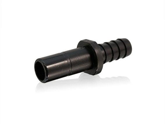 Rohr Steck Dorn 10 mm Stutzen x 8 mm Schlauchtülle Schnellsteck System