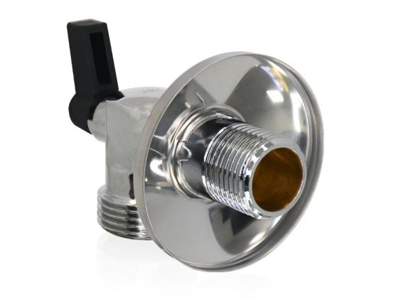 Eckventil 1/2" Außengewinde x 3/4" Außengewinde