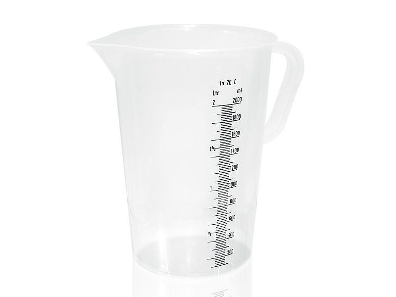 Messbecher 2000 ml mit Skala