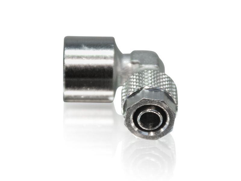 Winkel Verschraubung 90° 10/8 mm Rohr x 3/8" IG