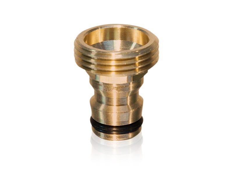 Schlauchverschraubung 3/4" Außengewinde Wasserhahn Schnellanschluss Schlauchadapter