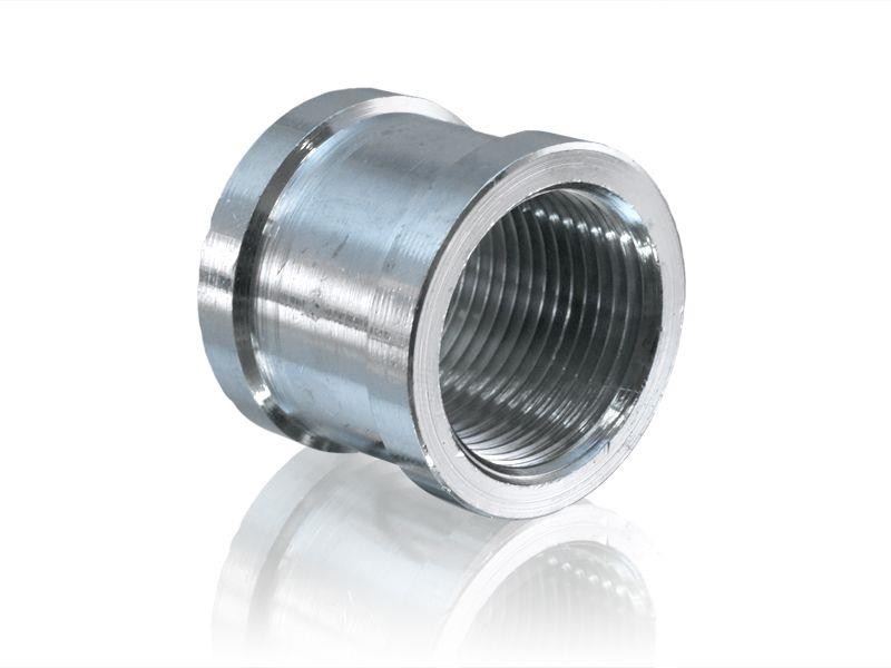 Chrom Muffe 3/4" Innengewinde beidseitig