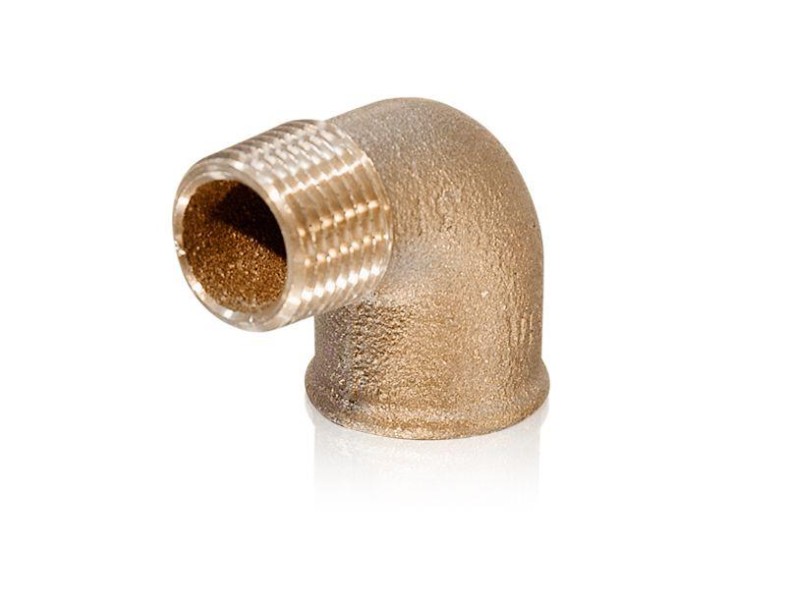 Winkel 90° 1/2" IG x 1/2" AG