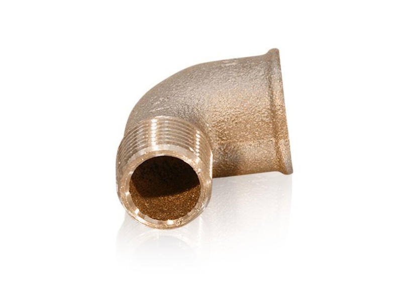 Winkel 90° 1/2" IG x 1/2" AG