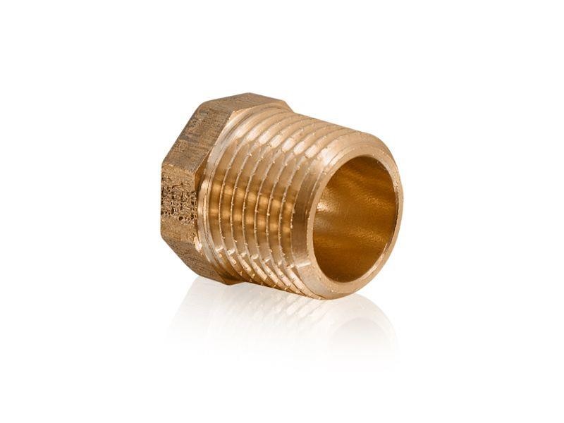 Reduziernippel 1/2" Außengewinde x 1/8" Innengewinde