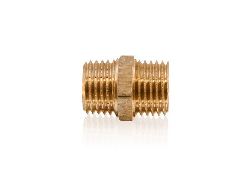 Doppelnippel 1/4" x 1/4" Außengewinde