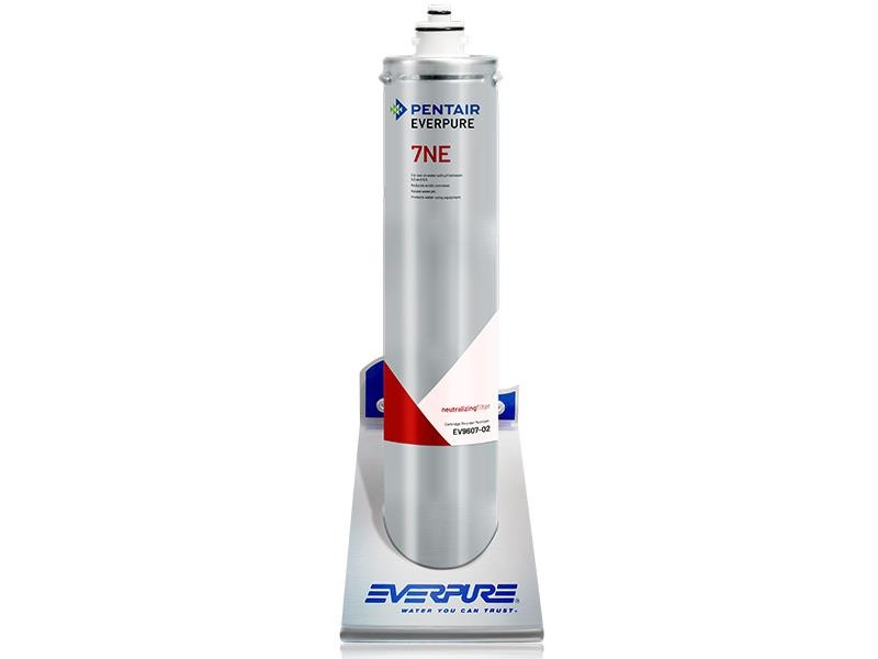 Everpure 7NE Wasserfilter erhöht pH Wert Leitfähigkeit und Härtegrad