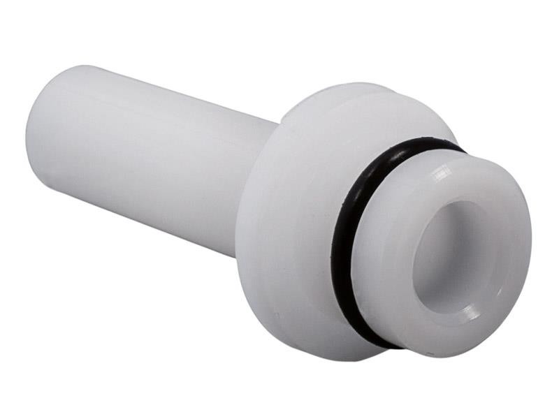 Einsteck-Stutzen für Sirup-Zufuhr, mit Ø 10 mm Außendurchmesser (Schnellsteck-System)